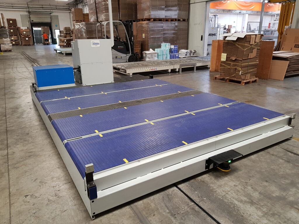 Batteria al litio per AGV