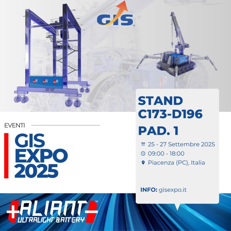 Aliant Battery partecipa a GIS Expo 2025