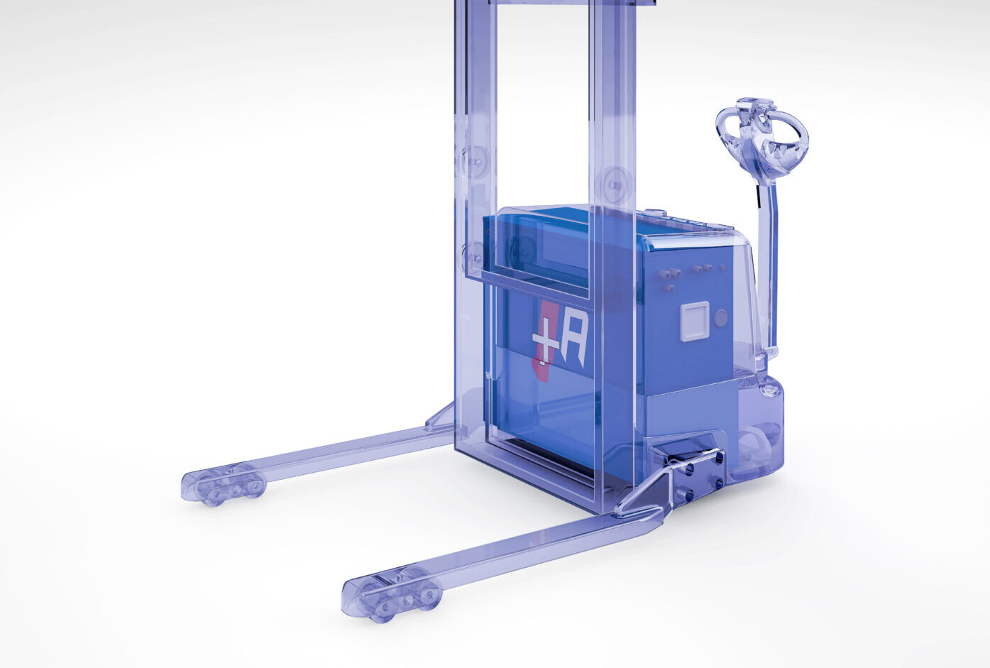 macchinario movimentazione carichi AGV con batteria ALIANT